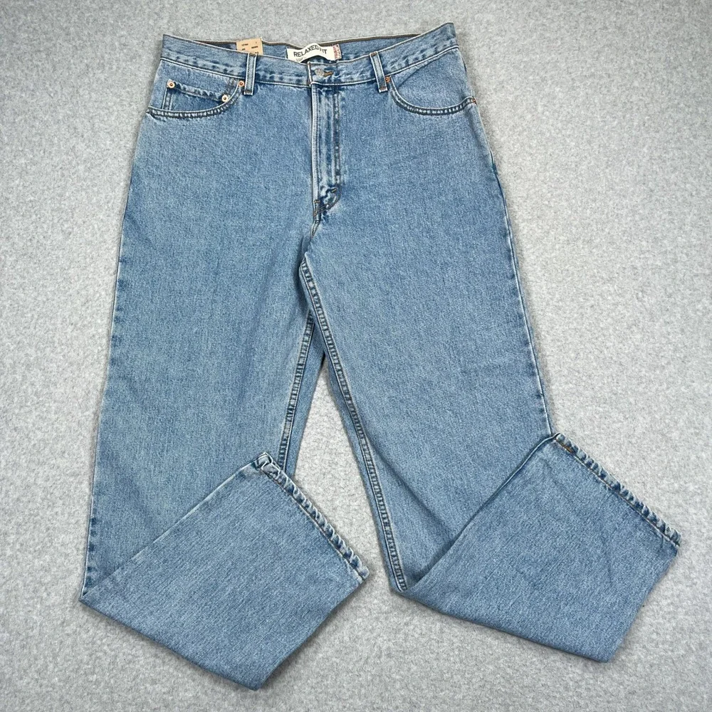 Levis 550 Jeans Mens 36x32 Blue Relaxed Fit Taper Vintage 2007 Y2K Deadstock NWT